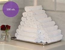 Mini håndklæder, Vaskeklude til baby, Øko-Tex - 100 pak